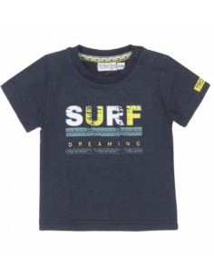 Dirkje T-shirt blauw 'surf'