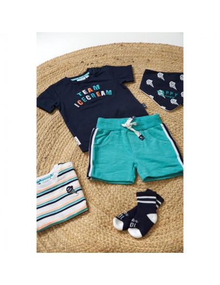Feetje short blauwgroen Team icecream