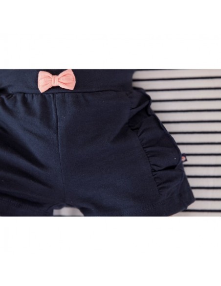 Feetje short blauw seaside kisses