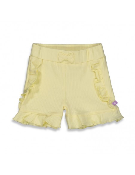 Feetje short geel 'cotton candy'
