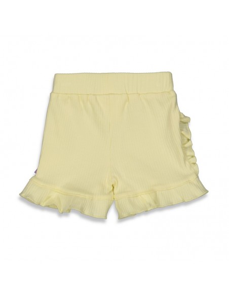 Feetje short geel 'cotton candy'