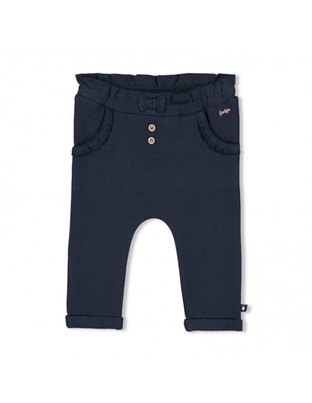 Feetje broek marine Let love grow