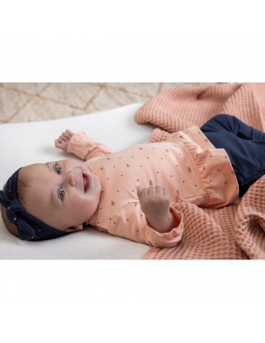 Feetje broek marine Let love grow