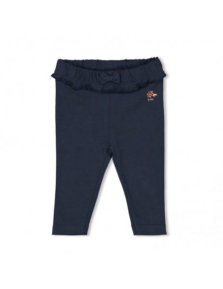Feetje legging marine Let love grow