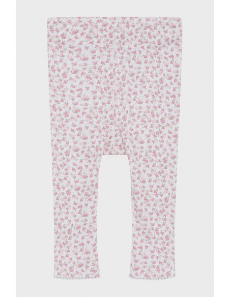 Hust en Claire broek roze bloemen Lerija