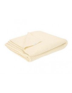 Little Dutch - Wiegdeken gebreid Pure soft white