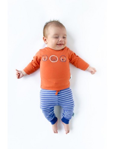 Zero2three broekje Blauw gestreept