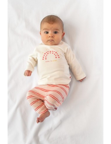 Zero2three broekje roze gestreept