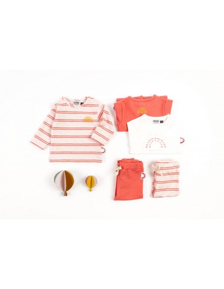 Zero2three broekje roze gestreept