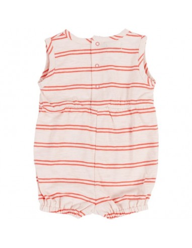 Zero2three palysuit roze gestreept