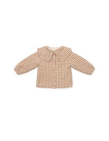 Little Dutch - Blouse Brown Check