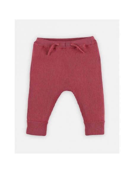 Noukie's broekje gebreid roze