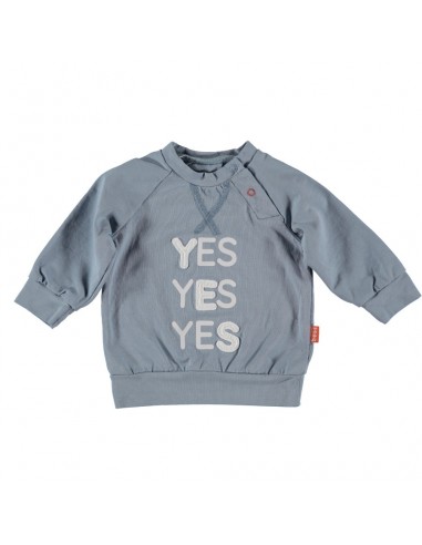 BESS Trui blauw 'Yes'