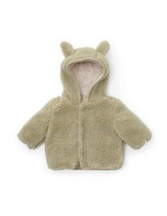Little Dutch Teddy jasje - Soft green