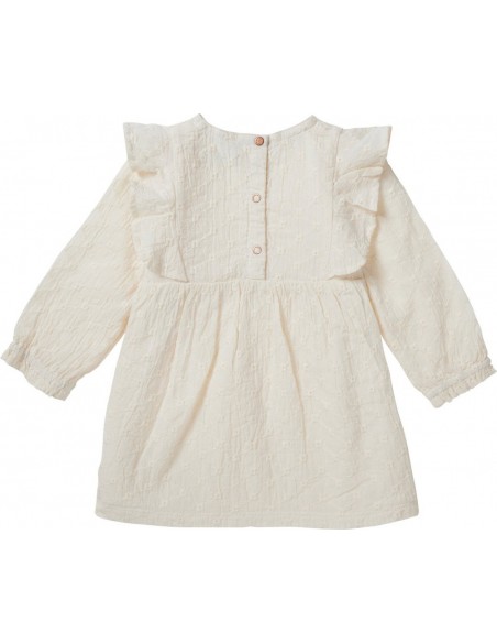Noppies kleedje butter cream Venus