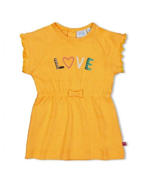 Feetje kleedje geel 'little thing called love'