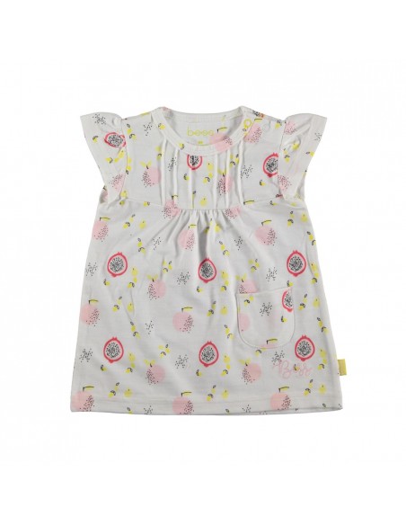 BESS Kleedje wit fruit