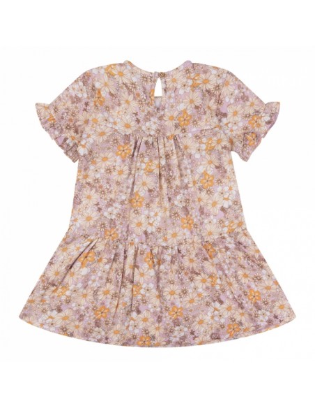 Daily7 kleedje - Dress Flower Retro