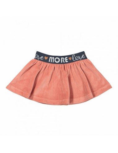 Dirkje meisjes rok oudroze velour