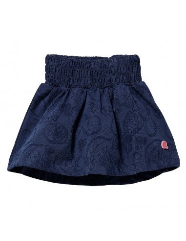 Quapi rokje blauw met print