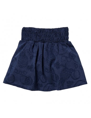 Quapi rokje blauw met print