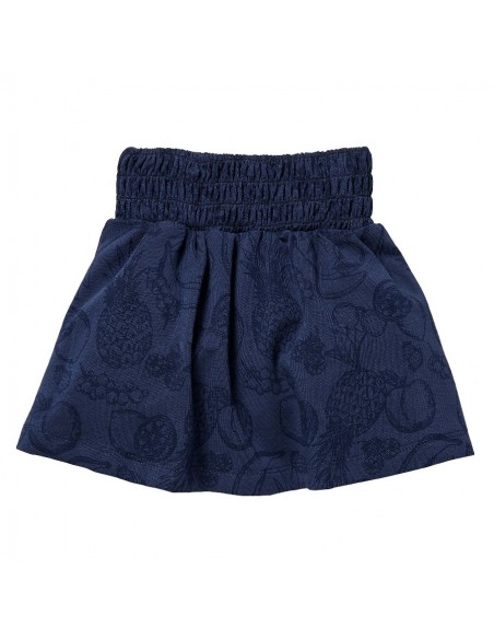 Quapi rokje blauw met print