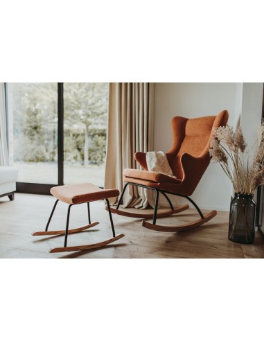 Rocking adult chair de luxe - Terra