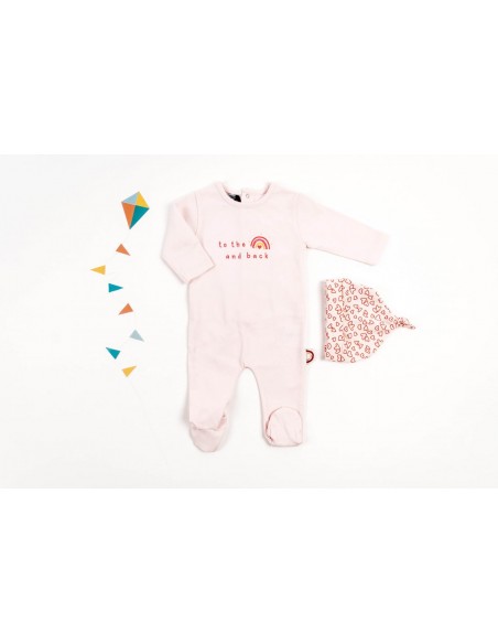 Zero2three Boxpakje roze to the moon