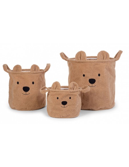 Teddy mand Bruin - Set van 3