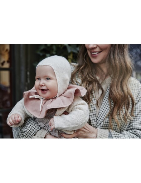 Elodie Details - Babymuts Vintage vanilla white 3-6m