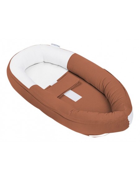 Doomoo cocoon Babynestje - Terracotta