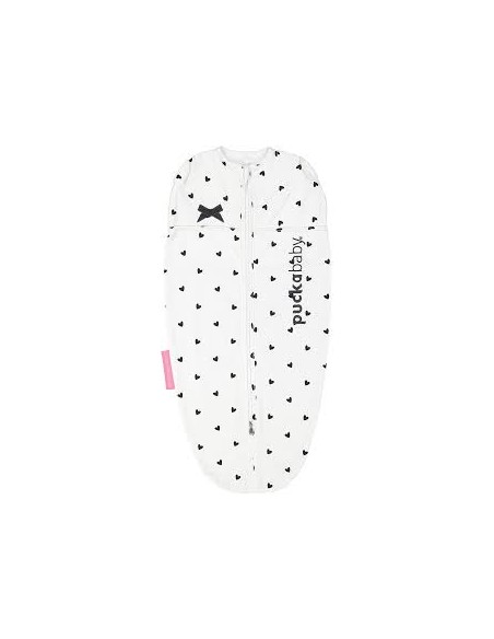 Puckababy the original mini - 0/3maand - white love