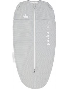 Puckababy the original Mini - 3/6 maand - Grey stripe