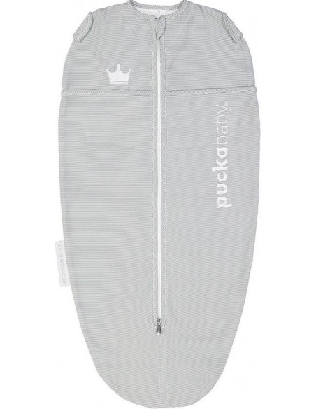 Puckababy the original Mini - 3/6 maand - Grey stripe