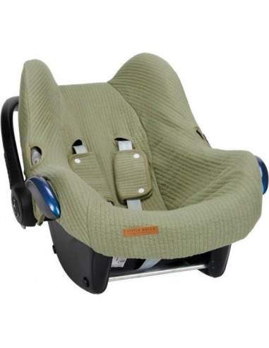 Ledikantlaken wit/stonegreen