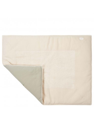 Koeka -  Boxkleed Faro warm white/sage