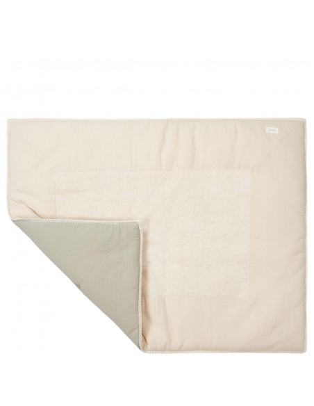 Koeka -  Boxkleed Faro warm white/sage
