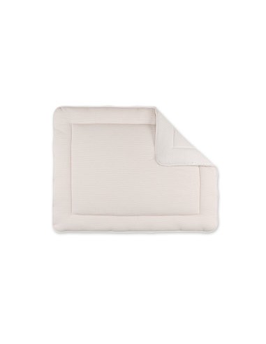 Parklegger 75x95cm Streep ecru natuurlijke PADY jersey