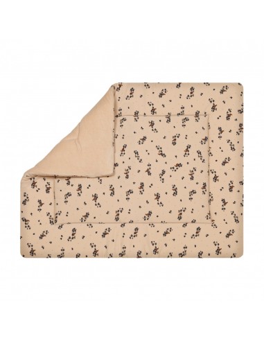 House of jamie - Playpen Mat - Oatmeal Velvet