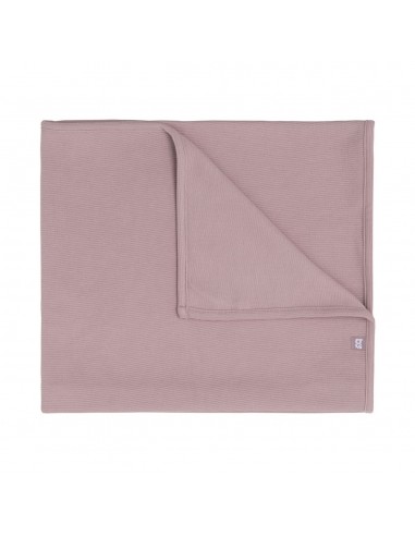 Wiegdeken pure oud roze