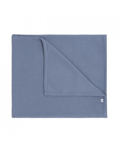 Wiegdeken pure Vintage Blue