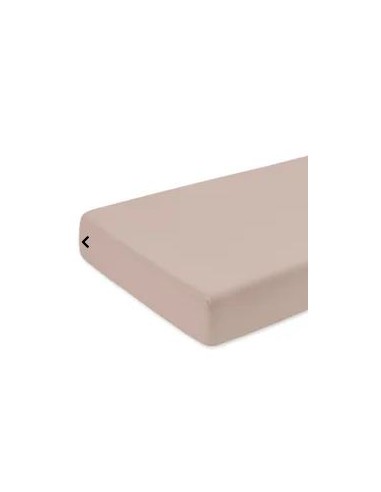 Hoeslaken bed 60x120cm Natuurlijk beige JERSEY