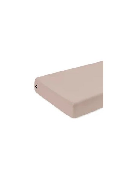 Hoeslaken bed 60x120cm Natuurlijk beige JERSEY