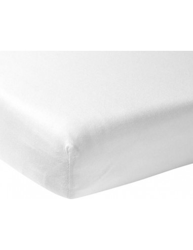 Hoeslaken jersey 60x120cm off white