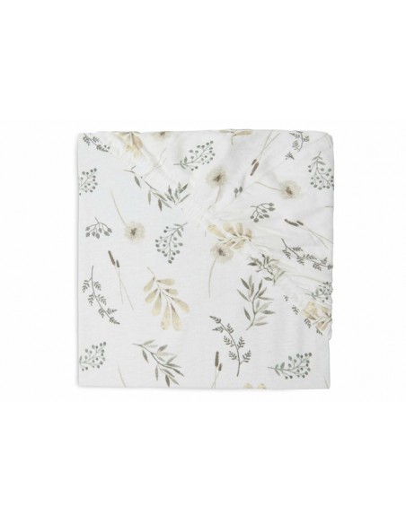 Hoeslaken Jersey 60x120cm Wild Flowers