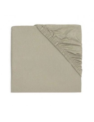 Hoeslaken Jersey 60x120cm Olive Green