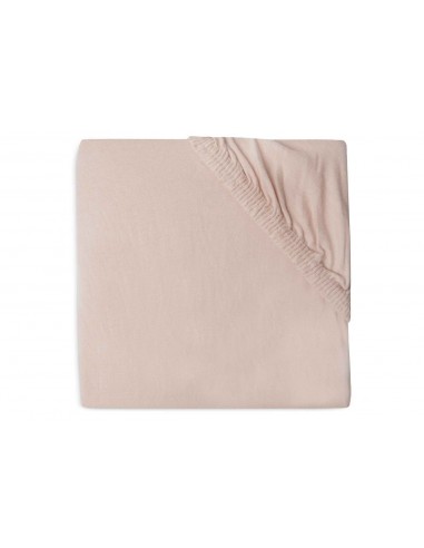 Hoeslaken Jersey 70x140/75x150cm pale pink