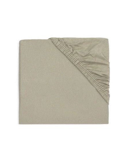 Hoeslaken Jersey 70x140/75x150cm Olive Green