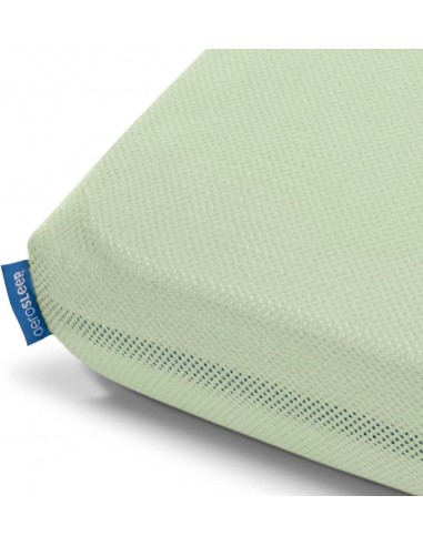 AeroSleep Sleep Safe Fitted Sheet Green 120x60cm