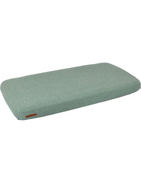 Little Dutch Hoeslaken Wieg - 60 x 120 cm - pure mint